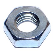 Midwest Fastener Machine Screw Nut, 3/8"-16, Steel, Grade 2, Zinc Plated, 100 PK 03755